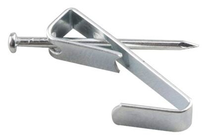 Onward 4503R Picture Hanger, 20 lb, Metal, Zinc