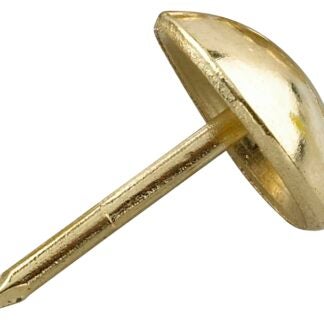 Onward 4523BR Upholstery Nail, Metal/Steel, Brass, Round Head