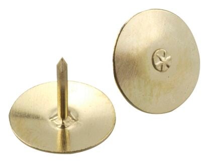 Onward 4522BR Thumb Tack, Metal, Brass