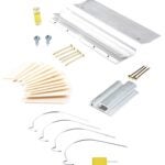 Onward 4592R Wall Saver Hanging Kit, Aluminum, Zinc, 31-Piece