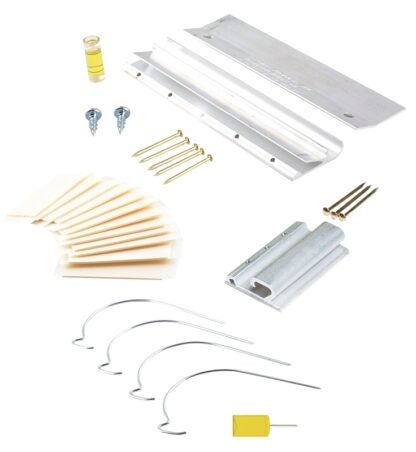 Onward 4592R Wall Saver Hanging Kit, Aluminum, Zinc, 31-Piece