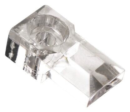 Onward 9PR Mirror Clip, Plastic, Clear, Door, Wall Mounting