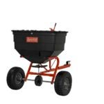 Agri-Fab 45-0329 Broadcast Spreader, 40,000 sq-ft Coverage Area, 12 ft W Spread, 175 lb Hopper, Poly Hopper