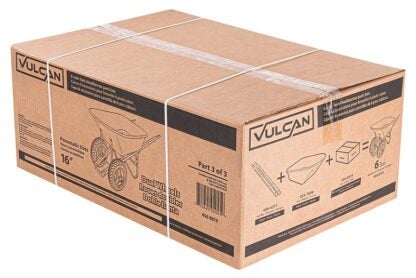 Vulcan 34887 Accessories Box, For: 6 cu-ft Steel Wheelbarrow Kit