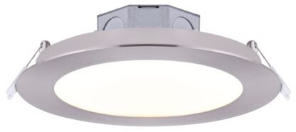 Canarm DL-6-15RR-BN-C Downlight, 120 V, LED Lamp, Brushed Nickel