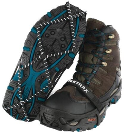 Yaktrax Pro Series 8005 S Shoe Traction Device, Unisex, S, Spikeless, Black