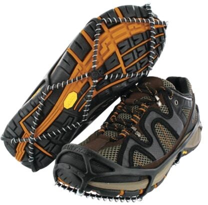 Yaktrax Walk Series 8001 S Shoe Traction Device, Unisex, S, Spikeless, Black