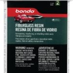 Bondo 401C Fiberglass Resin, 15 oz Can, Liquid, Pungent Organic