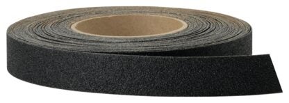 3M Safety-Walk 7731 Resilient Tread, 60 ft L, 1 in W, Black