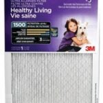 Filtrete 2025DC-6 Air Filter, 24 in L, 16 in W, 12 MERV, 1500 MPR Sells in Quantity of 6