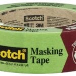 ScotchBlue 2055PCW - 36 MM Masking Tape, 55 m L, 36 mm W, Crepe Paper Backing, Green