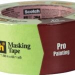 ScotchBlue 2055PCW - 48 MM Masking Tape, 55 m L, 48 mm W, Crepe Paper Backing, Green