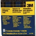 3M 10112NA Stripping Pad, 3-3/4 in L, 6 in W, Steel Wool Abrasive