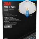 3M TEKK Protection 8511PB1-A/8511 Disposable Valved Respirator Mask, N95 Filter Class, 95 % Filter Efficiency