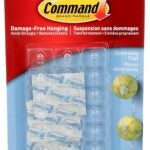 Command 17026CLR-C Decorating Clip, 0.5 lb, Plastic, Clear Sells in Quantity of 6