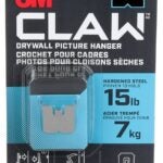 3M 3PH15M-1EF Picture Hanger, 15 lb, Steel, Drywall Mounting, 1/EA Sells in Quantity of 4