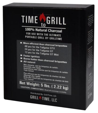 LotusGrill UPG-CB-5 Beech Charcoal, 5 lb Bag Box