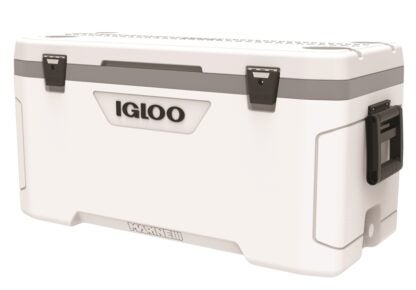 Igloo 0049548 Cooler, 100 qt Cooler, Moonscape Gray/White