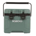 Igloo Trailmate Series 0050219 Cool Box, 25 qt Cooler, Polyethylene/Polypropylene, SpruceObsidian Gray