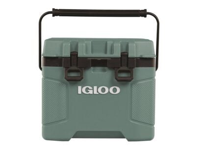 Igloo Trailmate Series 0050219 Cool Box, 25 qt Cooler, Polyethylene/Polypropylene, SpruceObsidian Gray