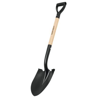 Landscapers Select 34448 Shovel, D-Shaped Handle, 28 in L Handle