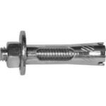 Reliable SA123J Expansion Sleeve Anchor, 1/2 in Dia, 3 in L, 532 kg Ceiling, 587 kg Wall, Steel, Zinc