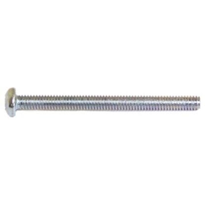 Reliable PKMZ Series PKMZ83258VP Machine Screw, #8-32 Thread, 5/8 in L, Full Thread, Pan Head, Quadrex Drive, Steel