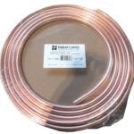 GL Copper 004608 Copper Tubing, 25 ft L, Coil