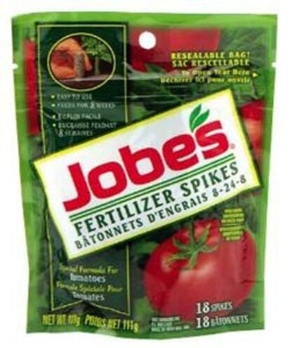 Jobes 06005CN Fertilizer, Spike, 6-18-6 N-P-K Ratio