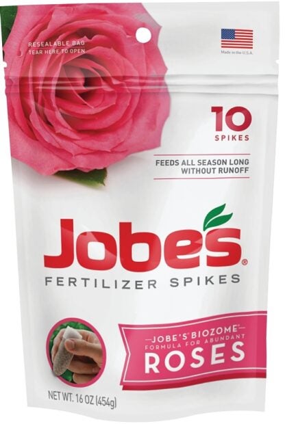 Jobes 04102CN Fertilizer, Spike, 9-12-9 N-P-K Ratio