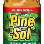 Pine-Sol 40154PAK7 Disinfectant Cleaner, 1.41 L, Liquid, Pine, Amber