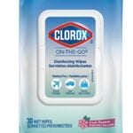 Clorox 55794 Disinfecting Wipes, 4 in L, 12 in W, Fresh