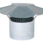 Imperial GV0595 Rain Cap with Arrestor, 3 in Dia, Galvanized Steel