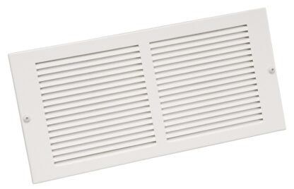 Imperial RG0385 Sidewall Grille, 13-1/4 in L, 7-1/4 in W, Steel, White