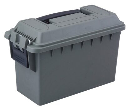 Magnum 10120 Ammo Box, 5-1/4 in W, 11-1/2 in D, Plastic, OD Green