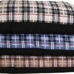 Aspenpet 27466 Pillow Bed, 30 in L, 40 in W, Cedar/Polyester Fiber Fill, Assorted