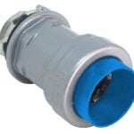 Southwire SIMPush 65078001 Conduit Box Connector, 3/4 in Push-In, 1.49 in OD, Metal