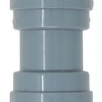 Southwire SIMPush 65083503 Conduit Coupling, 3/4 in Push-In, 1.65 in Dia, 2.43 in L, PVC