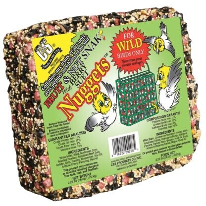 Armstrong Milling 403-100 Suet Treat, Fruit, Nut Flavor, 2.5 lb