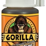 Gorilla 5100402 Wood Glue, Brown, 4 oz