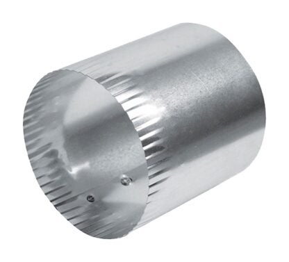 DUNDAS JAFINE FDC4XZW Duct Connector, 4 in Union, Aluminum