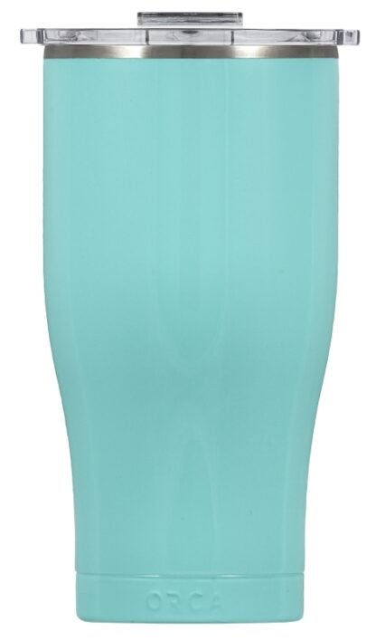 Orca Chaser Series ORCCHA27SF/CL Tumbler, 27 oz, Stainless Steel, Seafoam