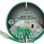 Flexon FXG5850 Garden Hose, 5/8 in, 50 ft L, Vinyl, Green