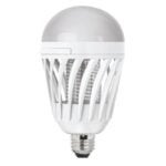 Feit Electric C60/950CA/BZ/LED Bug Zapper and Light Bulb, 9 W, Cylinder Bulb, E26 Base, LED Lamp, 800