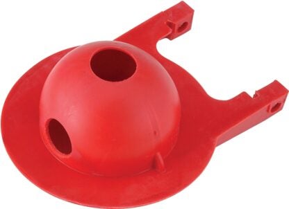 Korky 2021FR Toilet Flapper, Specifications: 3 in Size, Rubber, Red