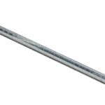 Stanley Hardware 4005BC Series N179-762 Rod, 1/4 in Dia, 36 in L, Steel, Zinc