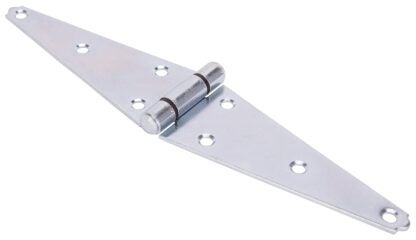 ProSource HSH-Z06-013L Strap Hinge, 2.6 mm Thick Leaf, Steel, 180 Range of Motion Sells in Quantity of 10