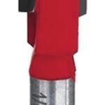 Freud 04-124 Router Bit, 3/8 in Dia Cutter, 2-1/2 in OAL, 1/4 in Dia Shank, 2-Cutter, Carbide