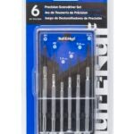 Tuf-E-Nuf 05792 Screwdriver Set, 6-Piece, Steel, Nickel