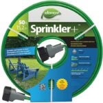 SWAN ELTECV050 Sprinkler Hose, 50 ft L, Rubber, Green